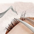 thumbnail image 3 of HEALEEP Eyelash Tweezers Lash Extension Tool 1Pack Silver 11.8x0.79in for Eyelash Application, 3 of 8
