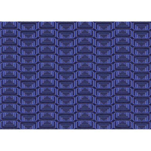 Ahgly Company Tapis Rectangulaire d'Intérieur Lavable en Machine Bleu Royal Transitionnel, 8 Pieds x 10 Pieds