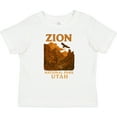 thumbnail image 3 of Inktastic Zion National Park Utah Vintage Landscape Art Boys or Girls Baby T-Shirt, 3 of 5