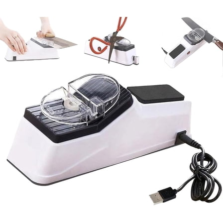 Besynersharp Pro, Electric Knife Sharpener, Knife Sharpener Electric, Professional Electric Knife Sharpeners for Kitchen Knives, 3s Fast Sharpening, Stable Non-slip Base (1pcs)
