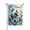 Style 1, variant on Welcome Winter Birds Garden Flag 12x18 Inch Double Sided Outdoor Yard Decoration, Snow Covered Birdhouse Cardinal Bluebird Decor
