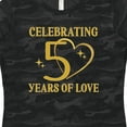 thumbnail image 4 of Inktastic 50th Wedding Anniversary 50 Years Women's T-Shirt, 4 of 5