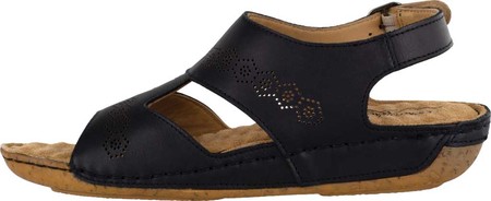Comfort Wave by Easy Street Sloane Leather Sandals (Women) - image 4 of 7