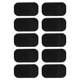 thumbnail image 1 of Naiovety Paquete de 10 alfombrillas antideslizantes, alfombrilla antideslizante exquisita para teléfono móvil, regalo, piezas prácticas para Artesanía Negro, 1 of 6