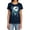 Navy, variant on Mortal Kombat Klassic Raiden Women's T Shirt, Charcoal, Small