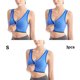 thumbnail image 2 of Qarigey 3 unids/set de sujetador deportivo listo para el gimnasio, comodidad ligera para la mayoría de los entrenamientos intensos, Ropa interior azul S, 2 of 6