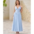 thumbnail image 5 of Vestido GLNEGE, corsé de verano, a media pierna, cuello en V, con bolsillos, 5 of 5
