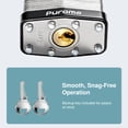 thumbnail image 7 of Puroma 1" Short Shackle, 1-9/16" (40mm) Padlock with 2 Keys, Hardened Steel Heavy-Duty Lock for Sheds, Gates, Fences, Toolboxes, 1 Pack, 7 of 7