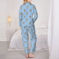 thumbnail image 3 of Bingfone Womens Pajama Sets Corgi Dog Print,Long Sleeve Loungewear Pajamas Set-XX-Large, 3 of 8
