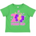 thumbnail image 3 of Inktastic 2 Years Old with Butterfly and Flowers Girls Toddler T-Shirt, 3 of 5