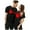 Black, variant on Anniversary Tshirt Couples, Matching Pjs For Couples His And Hers Couple Shirts Holiday Pajamas Custom Hoodies For Men Valentine'S Day Chest Shirt Holiday Outfit Red L