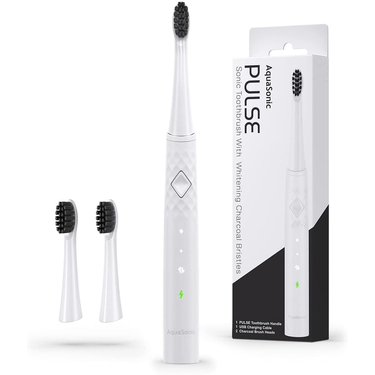 AquaSonic Pulse Electric Toothbrush, Whitening Bristles photo 1