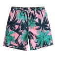 thumbnail image 1 of Mens Casual Drawstring Tie Dye Summer Shorts Workout Sweat Runing Beach Shorts for Men, 1 of 5