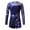 Navy Blue, variant on YONGHS Kids Girls Long Sleeve Leopard Print Gymnastic One Piece Leotards Dance Sports Costume Black 10