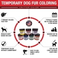 thumbnail image 4 of Warren London Critter Color Temporary Pet Fur Coloring Easy to Use- 7 Colors- Made in USA- Orange, 4 of 4