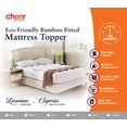 thumbnail image 5 of Cheer Collection All Season Rayon From Bamboo Plush Mattress Pad - King, 5 of 5