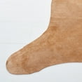 thumbnail image 3 of SAFAVIEH Suede Cowhide Einri Solid Area Rug, Light Beige, 5' x 7', 3 of 8