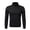 Black, variant on Men's Ribbed Turtleneck Pullover Sweater Soft Stretchy Slim Fit Basic Layer Top Casual Fashion Thermal Long Sleeve Tee S Size Black