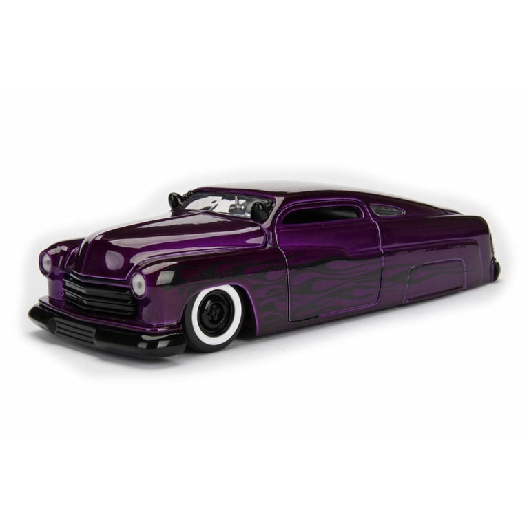 1951 Mercury Hard Top, Purple w/ Flames - Jada 99060WA1 - 1/24