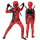 thumbnail image 2 of Traje de guardaespaldas de Deadpool, disfraz de Spiderman, mono de cosplay para niños, Spider Man, Miles Morales, superhéroe, Halloween, carnaval, 2 of 5