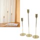 thumbnail image 3 of Titulares de Candelabros, Candelador de metal Elegante Diseño Retro de Hierro para la Decoración de la Mesa, 3 of 7
