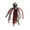 Black, variant on Plastic Halloween Octopus Ghost Skull Hanging Decoration for Party and Bar Scary Props in WH2