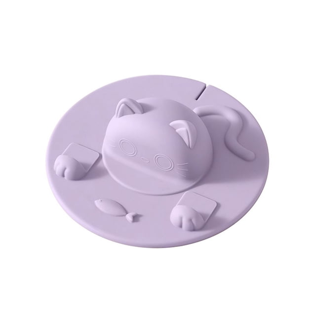 Couvercle de Tasse en Silicone Conçu pour Café et Thé avec Espace de Rangement pour Sachets de Thé