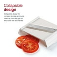 thumbnail image 7 of Zyliss 4-in-1 Slicer Grater - Stainless Steel Vegetable Cutter, Adjustable and Collapsible with Non-Slip Grip White, 7 of 7
