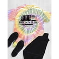 thumbnail image 3 of Happy 4Th Of July Flag Tie Dye Spiral Men -Image by Shutterstock, Male XX-Large, 3 of 4