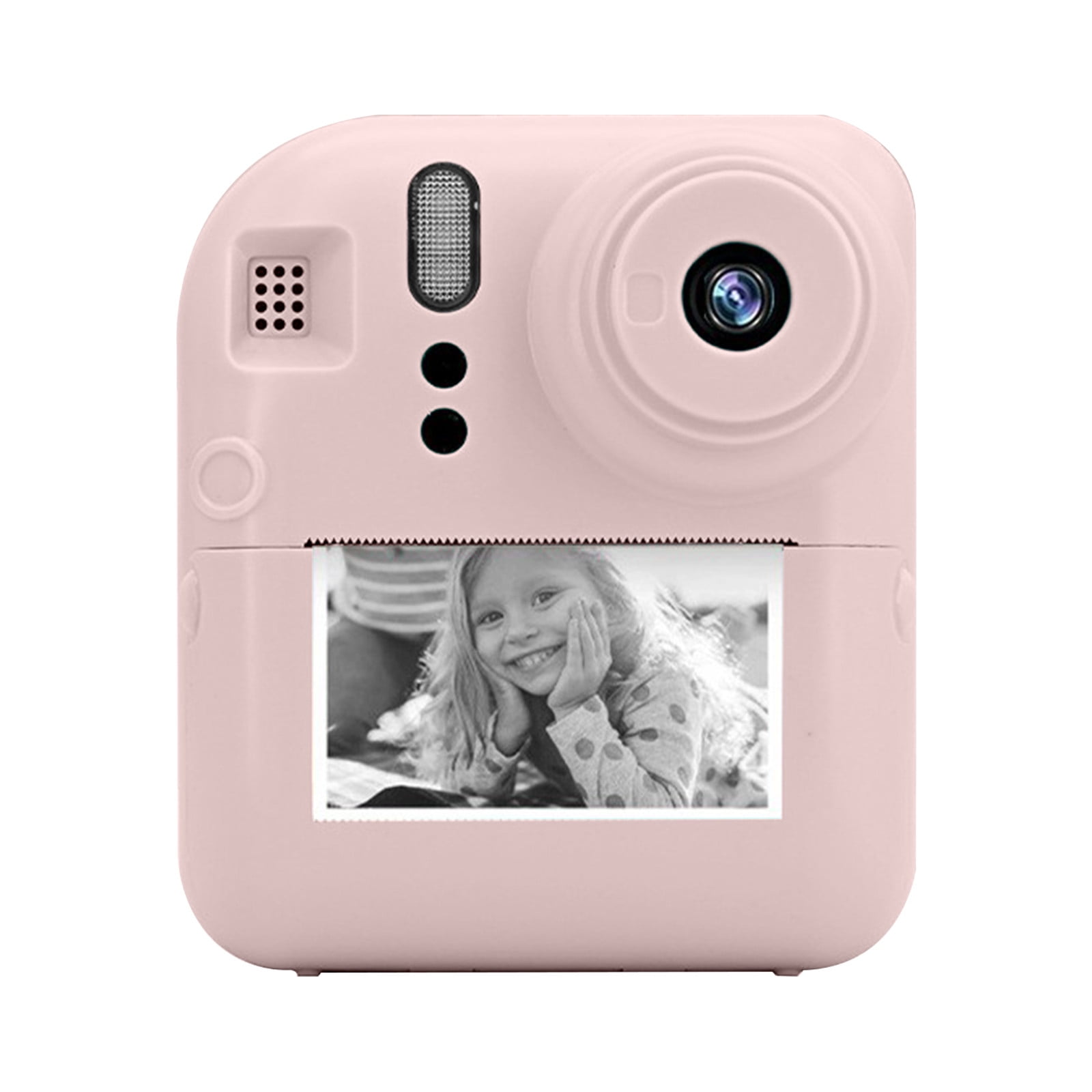 Portable 1080P High Definition Digital Video Camera, DV Camcorder HD Image, LCD Screen, Photo Shooting/Video Recording/Instant Printing, 1000mAh Battery and USB Charging