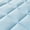 Light Blue, variant on Ultra-Soft Cooling 2" Mattress Topper (Full, Light Blue)