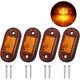 thumbnail image 1 of Luces laterales LED 4x4, iluminación delantera y trasera, luces de posición LED impermeables, luces de posición universales de 12 V y 24 V para remolques, furgonetas, caravanas, camiones, autobuses -, 1 of 5