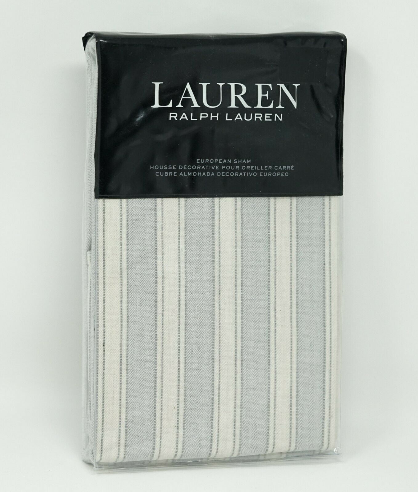 Lauren Ralph Lauren Graydon Cotton Bold Stripe Pillow Sham - EURO ...