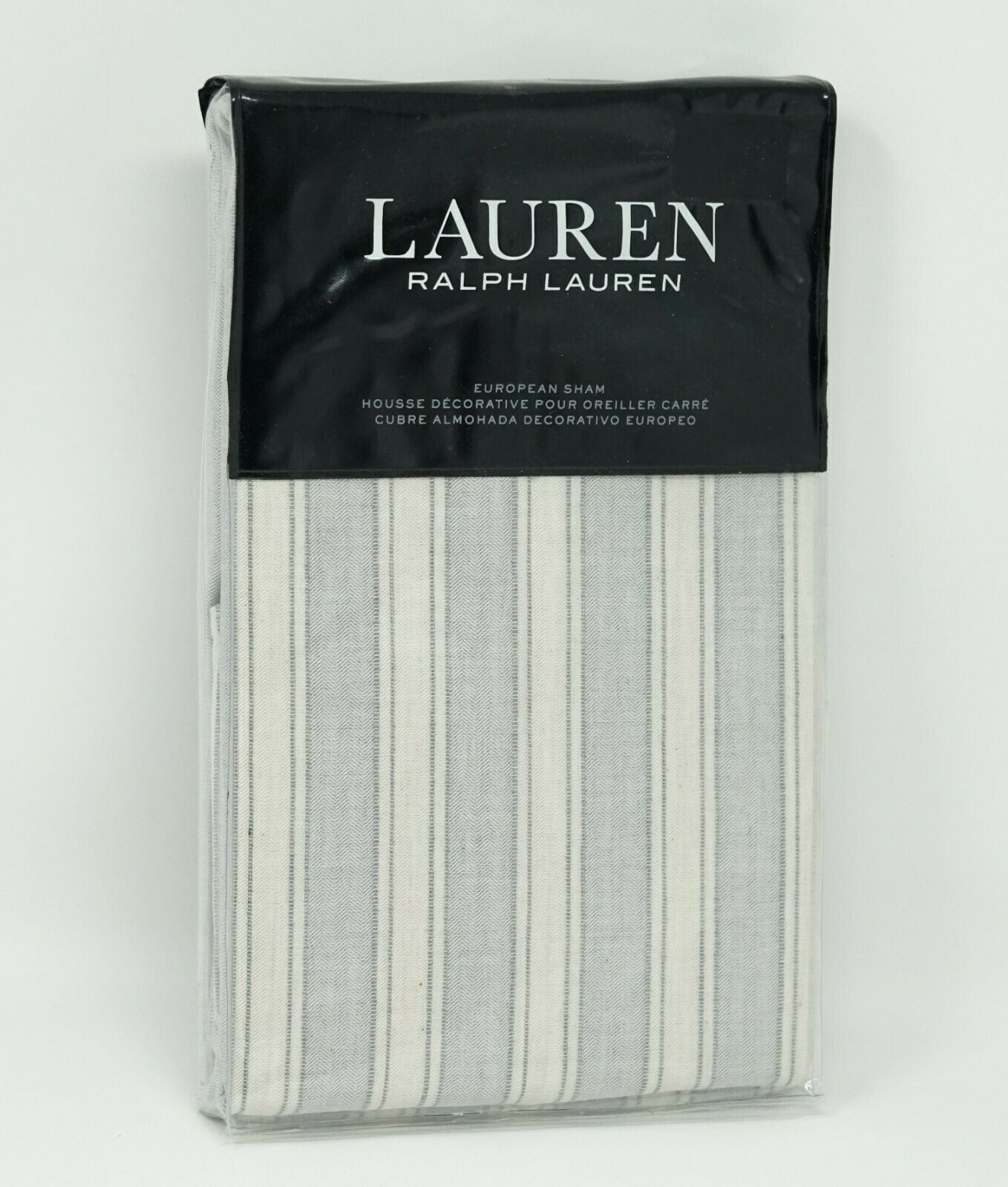 Lauren Ralph Lauren Graydon Cotton Bold Stripe Pillow Sham EURO
