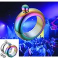 thumbnail image 2 of Pulsera Flask Bangle Flask Creative Inoxidable 304 Steeland Hip Flask Funnel Set para mujeres 3.5 oz. 2 piezas (astilla y arcoíris) Xemadio SNFLD949, 2 of 7