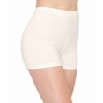 thumbnail image 3 of ALWAYS Women's 1" Waistband Yoga Lounge Shorts Off White S, 3 of 7