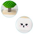 thumbnail image 4 of 4PCS Valentine's Day Present Fresh Resin Plant Small Potted Car Ornaments, 4 of 10
