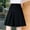Black, variant on Idoravan Women's Basic Versatile Skirt Clearance Fashion Women Pleated A-Line Skirt Anti-Burnout Solid High Waist Short Skirt