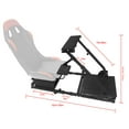 thumbnail image 5 of Ikon Motorsports Racing Seat Simulator Steering Wheel Stand Compatible with Logitech G29 Thrustmaster Shifter, 5 of 7