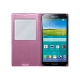 thumbnail image 2 of Samsung S View EF-CG900 - Étui à Rabat pour Téléphone Cellulaire - Rose - pour Galaxy S5, S5 Neo, 2 of 3