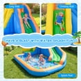 thumbnail image 6 of Costway Inflatable Water Slide Mighty Bounce House Castle Splash Pool without Blower, 6 of 11