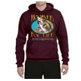 thumbnail image 2 of Wild Bobby, Hooked For Life Matthew 4:19 Quotes, Inspirational/Christian, Unisex Graphic Hoodie Sweatshirt, Maroon, X-Large, 2 of 3