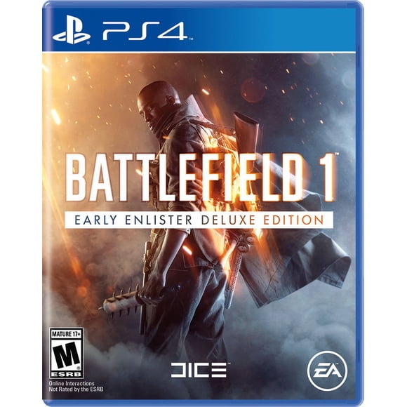 Videojuego Battlefield 1 Deluxe de Electronic Arts para PS4