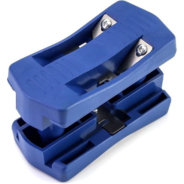 Edge Banding Trimmer, Tail Trimmer, Handle Edge Trimmer, Woodworking Tools Edge End Cutter Set With Carbon Steel Blades(blue)(2pcs)