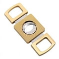 Gold Cigar Cutter Portable Metal Sharp Guillotine Cigar Outdoor Travel