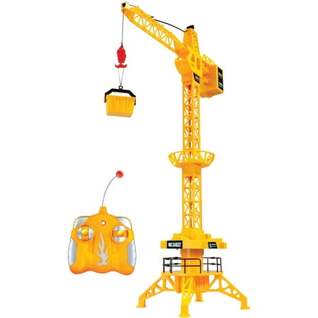 World Tech Toys King Force Crane 1:40 RC Construction Vehicle