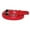 Red, variant on CTM Skinny 3/4 Inch Leather Dress Belt (Women)