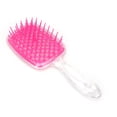 thumbnail image 1 of Detangling Massage Hair Brushes Salon Barber Vented Hairdressing Styling Hair CombRose Red, 1 of 10