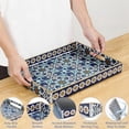 thumbnail image 5 of Coffee Table Trays for Living Room Serving Tray with Handles, Modern Large Tray for Ottoman Coffee Table, 5 of 7