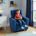 thumbnail image 4 of Infans Kids Recliner with Cup ackrest & Footrest for Boys & GirlsHolder w/Adjustable B, 4 of 7
